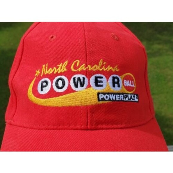 North Carolina Hat Powerball Lottery Cap Red 100% Cotton Adjustable Baseball - Picture 6 of 8